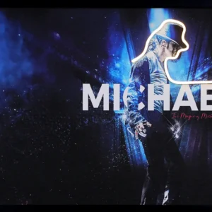 Michael Jackson LED Wall Decor